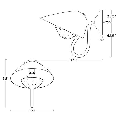 Keaton Single Wall Sconce 7 Keaton Single Wall Sconce