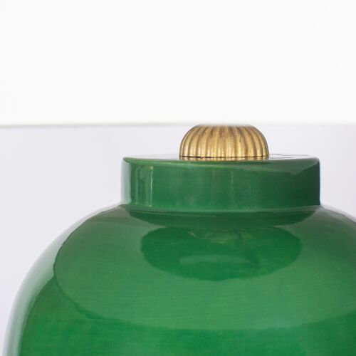 Emerald Bossa Nova Table Lamp, Green 2 Emerald Bossa Nova Table Lamp, Green