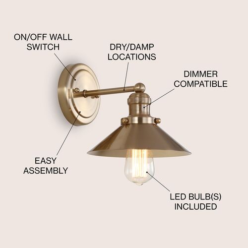 Ismira Iron Wall Sconce 3 Ismira Iron Wall Sconce