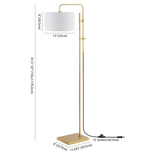 Ida Floor Lamp, Gold 4 Ida Floor Lamp, Gold