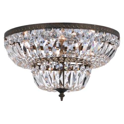 Richmond 4-Light Flush Mount, Bronze 1 Richmond 4-Light Flush Mount, Bronze