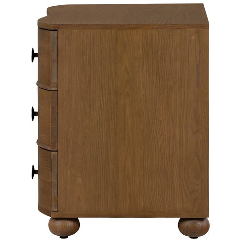 Carter Nightstand, Toasted Oak 4 Carter Nightstand, Toasted Oak