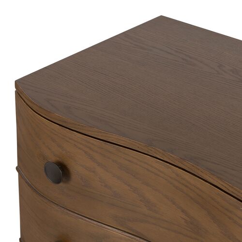 Carter Nightstand, Toasted Oak 8 Carter Nightstand, Toasted Oak