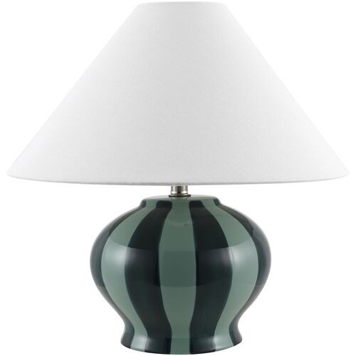 Ulina Ceramic Stripe Table Lamp 1 Ulina Ceramic Stripe Table Lamp