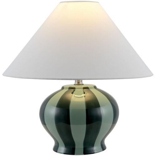 Ulina Ceramic Stripe Table Lamp 2 Ulina Ceramic Stripe Table Lamp
