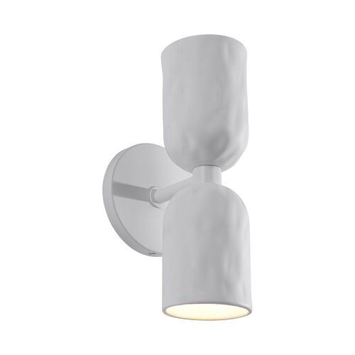 Astra Ceramic Wall Sconce, White 4 Astra Ceramic Wall Sconce, White