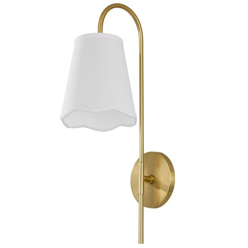 Drew Scallop Wall Sconce 2 Drew Scallop Wall Sconce