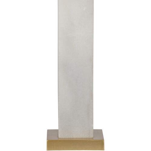 Isabel Marble Table Lamp, White 3 Isabel Marble Table Lamp, White