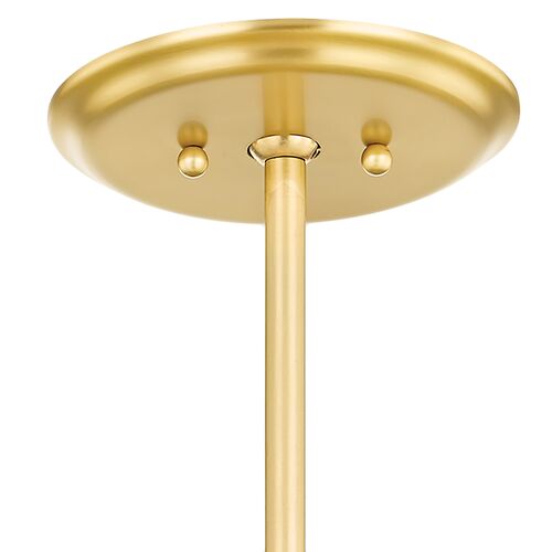 Perla Globe Pendant, Aged Brass 4 Perla Globe Pendant, Aged Brass