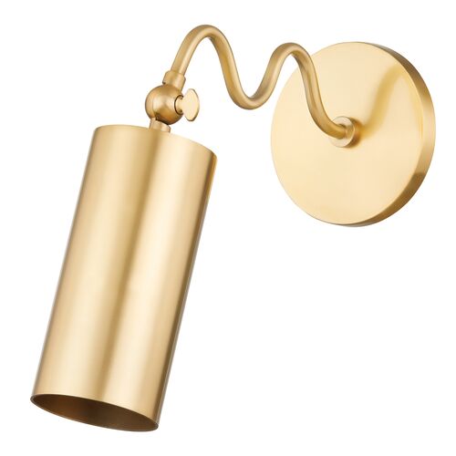 Bea Wall Sconce, Aged Brass 1 Bea Wall Sconce, Aged Brass