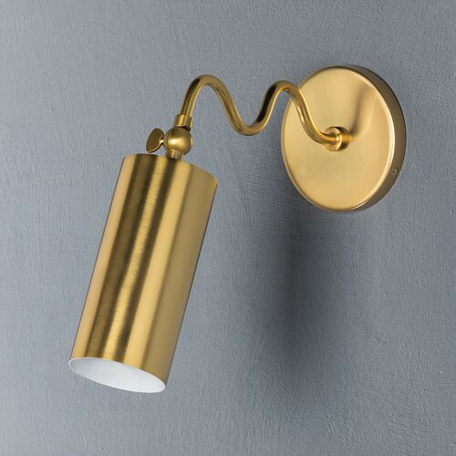 Bea Wall Sconce, Aged Brass 2 Bea Wall Sconce, Aged Brass