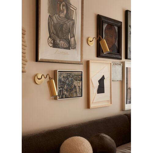 Bea Wall Sconce, Aged Brass 4 Bea Wall Sconce, Aged Brass