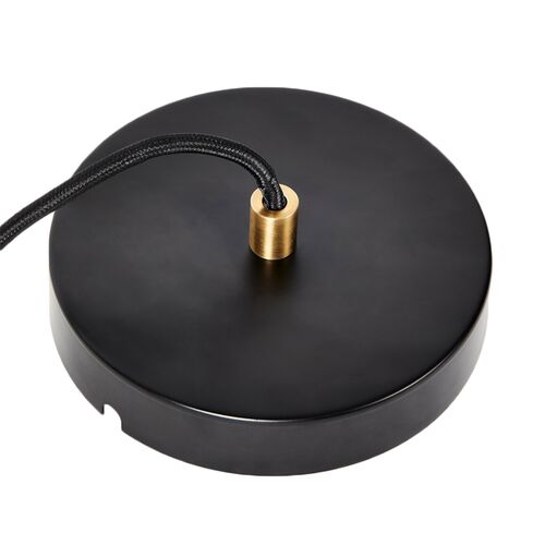 Basalt Single Pendant, Brass 6 Basalt Single Pendant, Brass