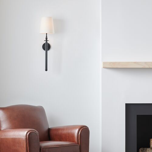 Capri Tail Sconce, Aged Iron 4 Capri Tail Sconce, Aged Iron