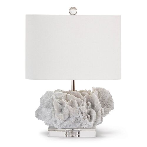 Caribbean Table Lamp, White 1 Caribbean Table Lamp, White