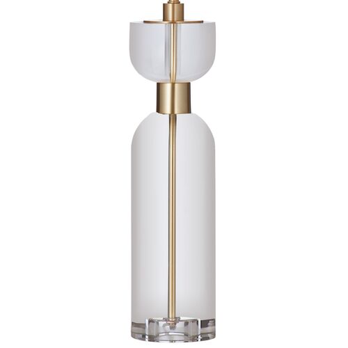 Peter Crystal Table Lamp, Clear/Brass 3 Peter Crystal Table Lamp, Clear/Brass