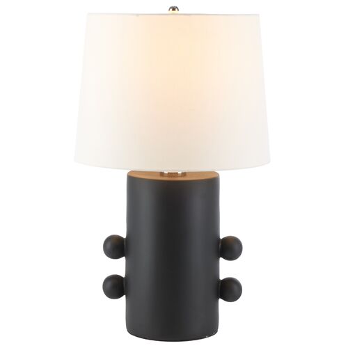Rainey 25" Table Lamp, Black 1 Rainey 25" Table Lamp, Black