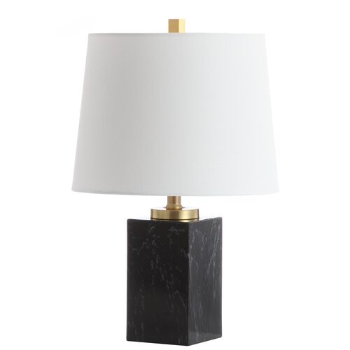 Cora Table Lamp, Black Marble 1 Cora Table Lamp, Black Marble