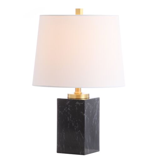 Cora Table Lamp, Black Marble 2 Cora Table Lamp, Black Marble