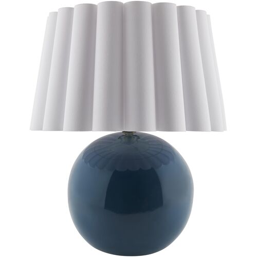 Thorian Scalloped Ceramic Table Lamp 1 Thorian Scalloped Ceramic Table Lamp
