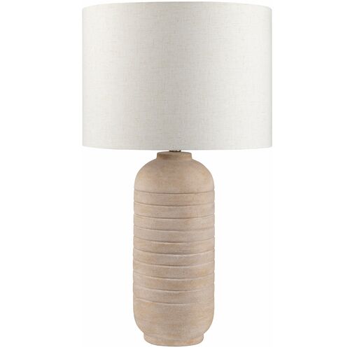 Ellerie Ceramic Table Lamp, Brown 1 Ellerie Ceramic Table Lamp, Brown