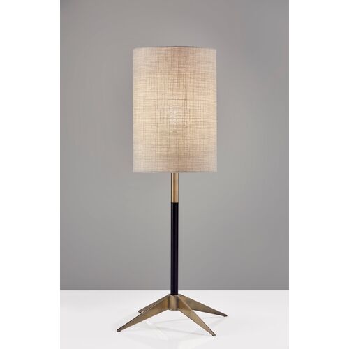 Max Table Lamp, Black/Antique Brass 2 Max Table Lamp, Black/Antique Brass