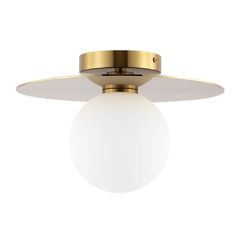 Rumour Globe Flush Mount, Gold