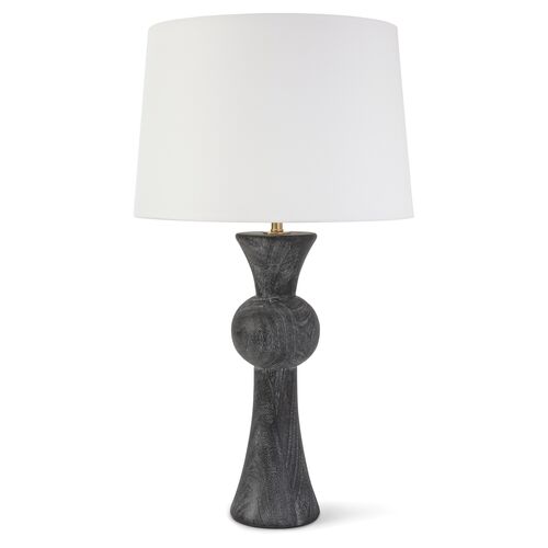 Vaughn Table Lamp, Ebony 1 Vaughn Table Lamp, Ebony