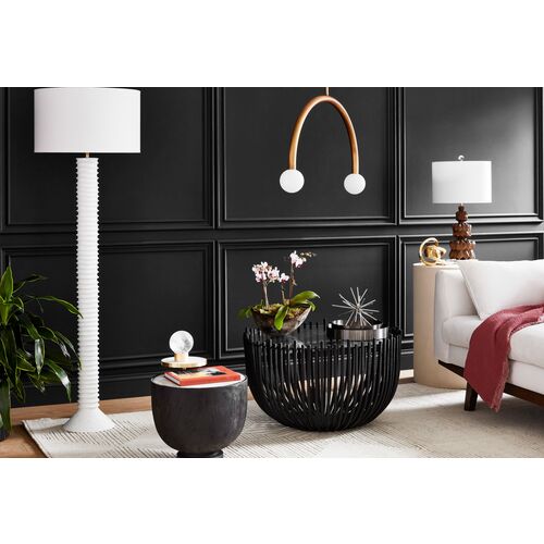 Vaughn Table Lamp, Ebony 2 Vaughn Table Lamp, Ebony