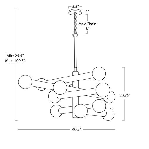 Dion Chandelier 5 Dion Chandelier