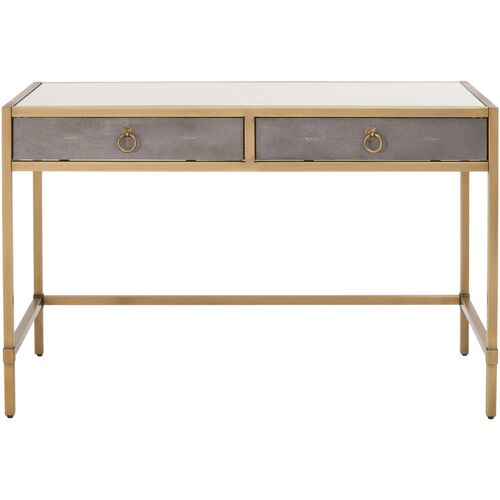 Stott Writing Desk, Gray 3 Stott Writing Desk, Gray