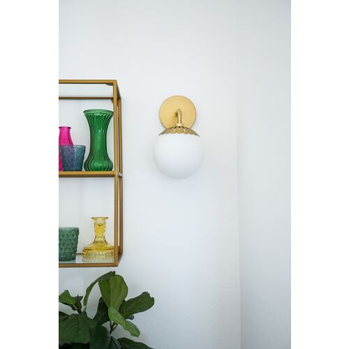 Paisley Single Wall Sconce 5 Paisley Single Wall Sconce