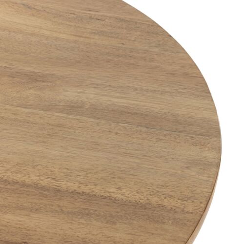Leda 60" Dining Table, Smoked Honey 7 Leda 60" Dining Table, Smoked Honey