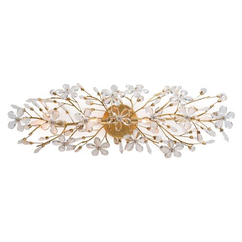 Cheshire Sconce, Gold Leaf 1 Cheshire Sconce, Gold Leaf