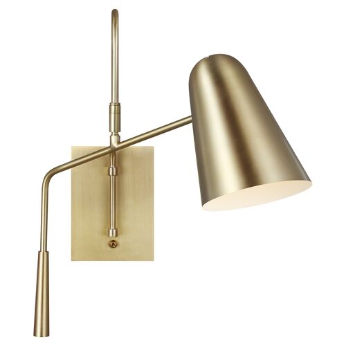Simon Sconce, Burnished Brass 2 Simon Sconce, Burnished Brass