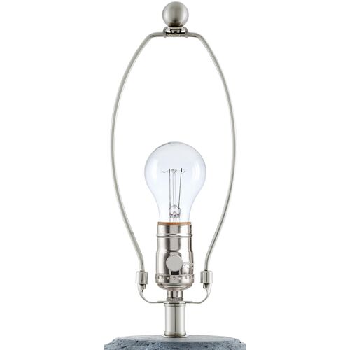 Revina Ceramic Table Lamp, Gray 4 Revina Ceramic Table Lamp, Gray