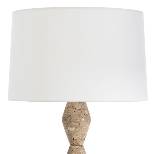 Crew Travertine Buffet Lamp 2 Crew Travertine Buffet Lamp