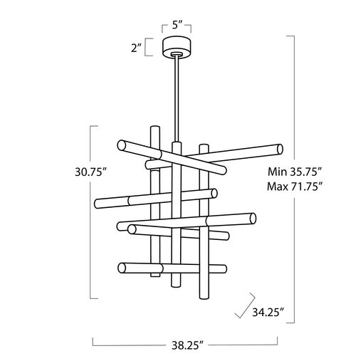 Cass Chandelier 7 Cass Chandelier