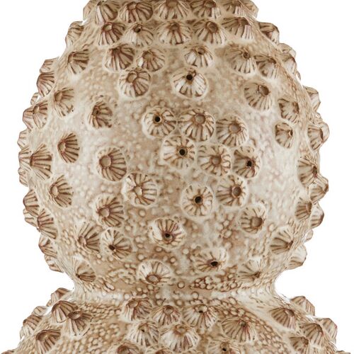 Barnacle Table Lamp, Ivory/Brown 3 Barnacle Table Lamp, Ivory/Brown