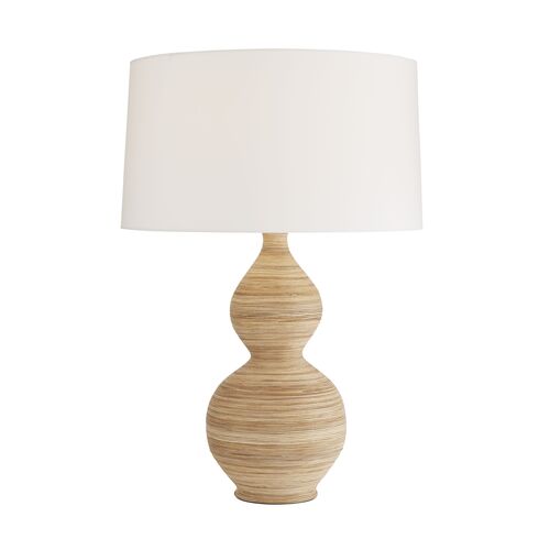 Donna Table Lamp, Natural 2 Donna Table Lamp, Natural