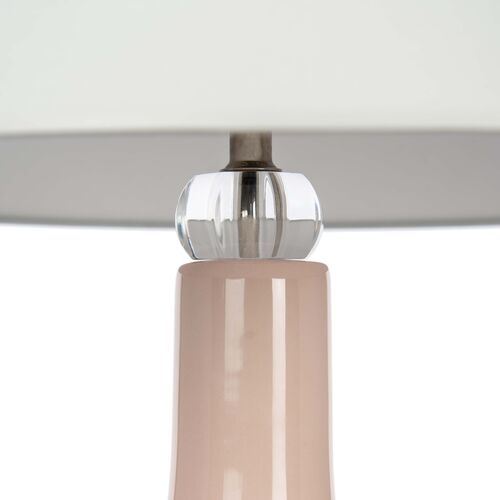 Melea Markell Ceramic Table Lamp, Pink 2 Melea Markell Ceramic Table Lamp, Pink
