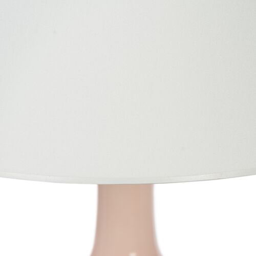 Melea Markell Ceramic Table Lamp, Pink 3 Melea Markell Ceramic Table Lamp, Pink