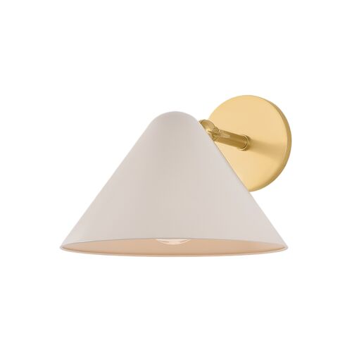Sareth Wall Sconce, True Bronze/Soft Bisque 6 Sareth Wall Sconce, True Bronze/Soft Bisque