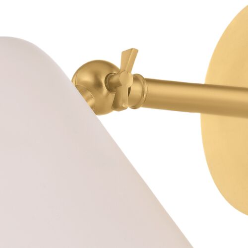 Sareth Wall Sconce, True Bronze/Soft Bisque 9 Sareth Wall Sconce, True Bronze/Soft Bisque