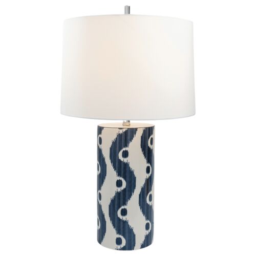 Marrakech 31" Table Lamp, Blue 2 Marrakech 31" Table Lamp, Blue