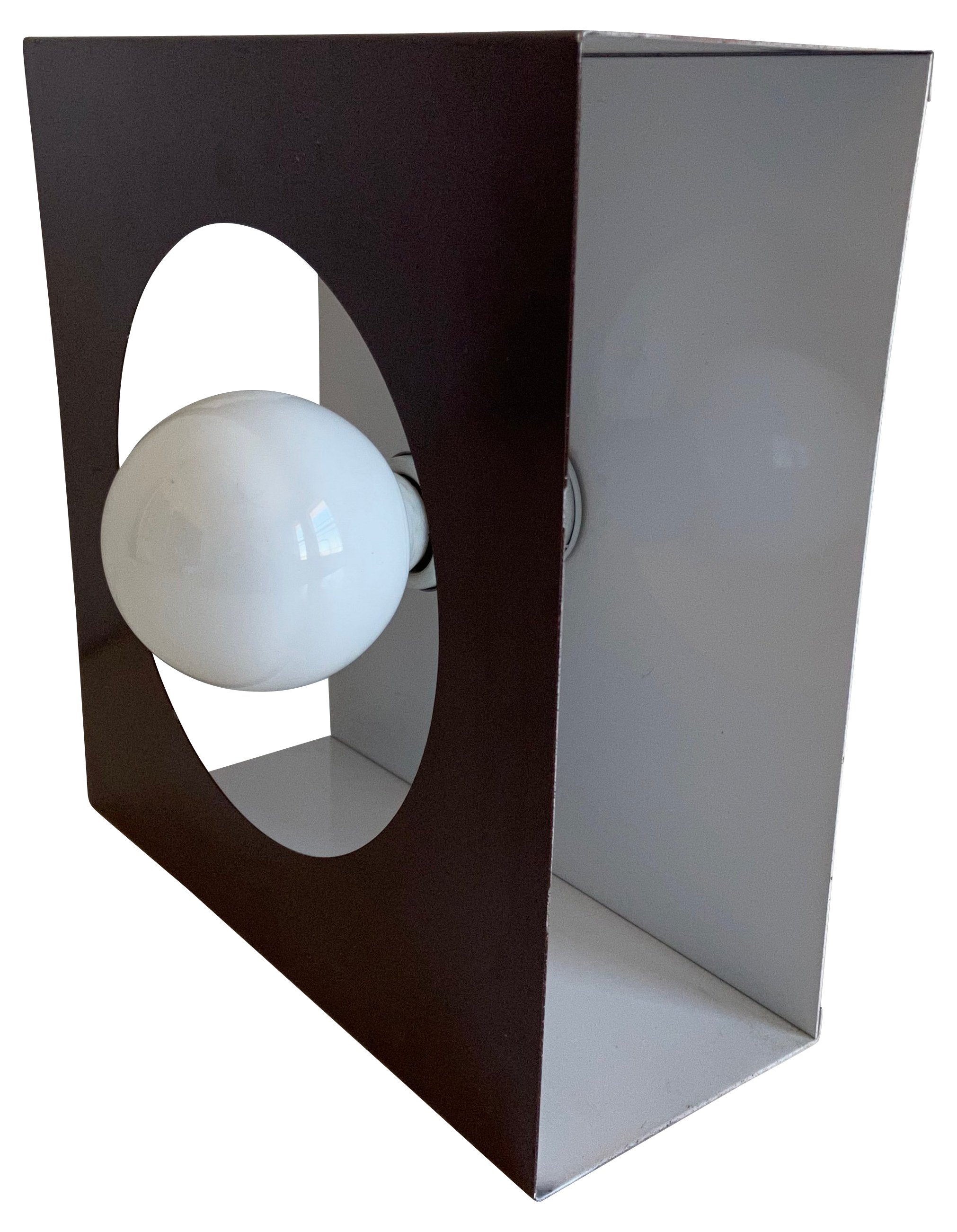 1970s Geometric Steel Light 4 1970s Geometric Steel Light