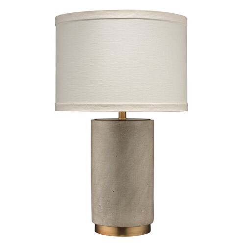 Mortar Cement Table Lamp, Gray 1 Mortar Cement Table Lamp, Gray