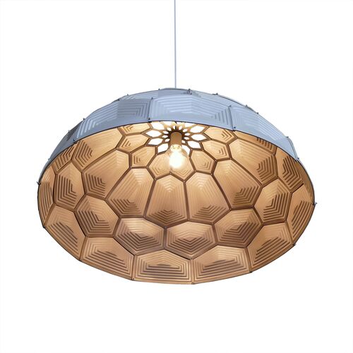 Turtle Embossed Leather Dome Light 6 Turtle Embossed Leather Dome Light