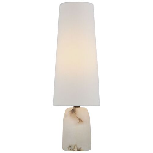 Jinny Medium Table Lamp, Alabaster 1 Jinny Medium Table Lamp, Alabaster