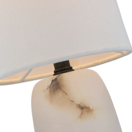 Jinny Medium Table Lamp, Alabaster 18 Jinny Medium Table Lamp, Alabaster